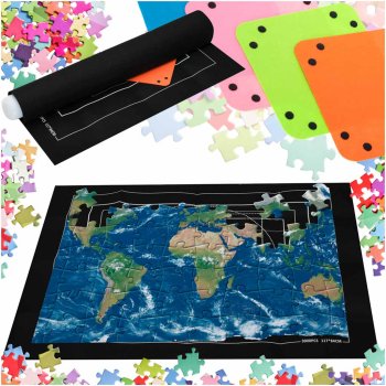 Jigsaw Puzzle Mat Roll Up for 500 to 2000 Pieces