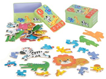 Kids Educational Puzzle, Safari Animals, 25 pcs.