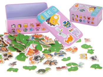 Kids Educational Puzzle, Animals, 24 pcs.