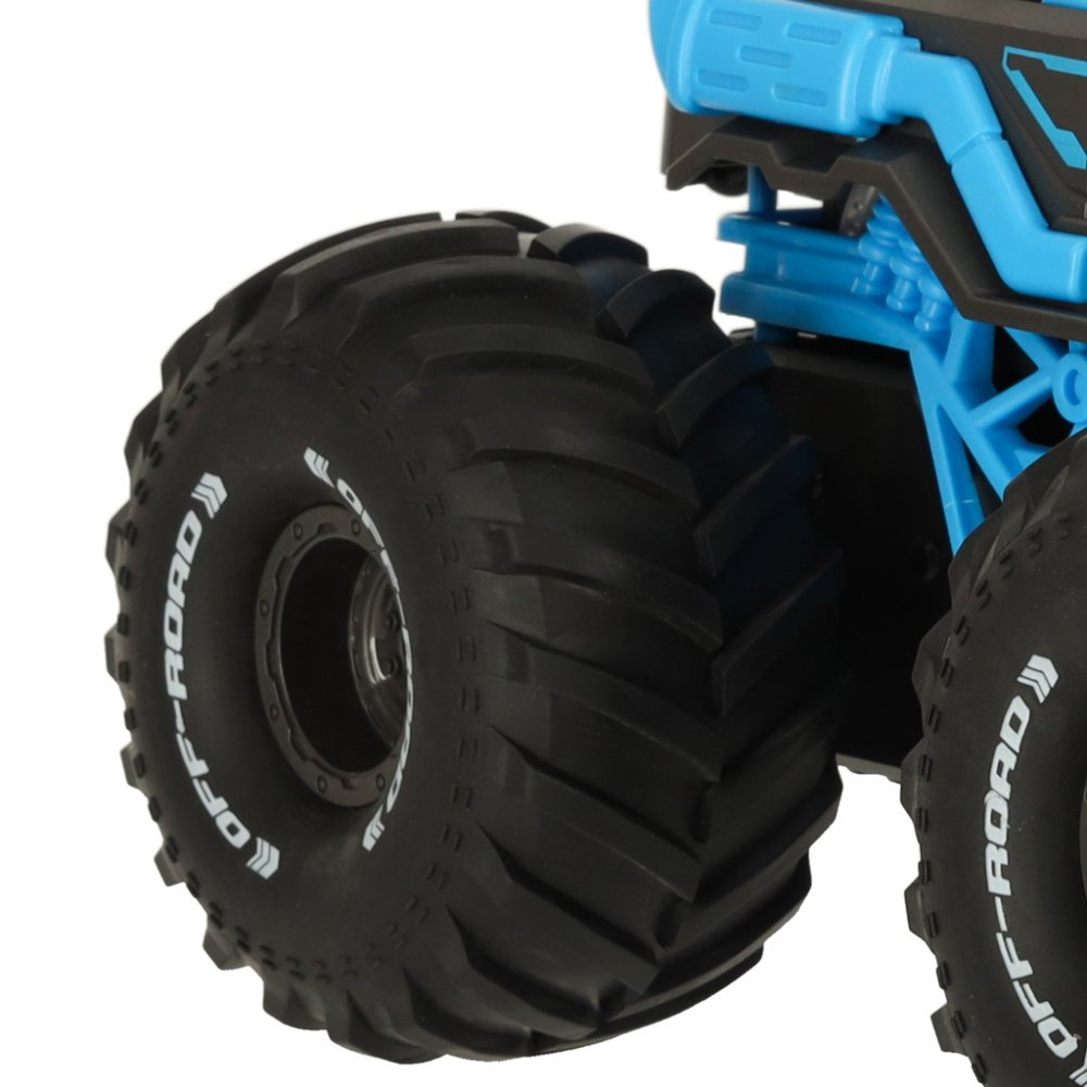 RC car driving on water waterproof blue (0)