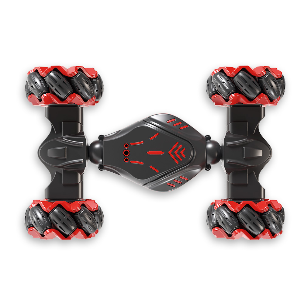 Maxlife MXRC-100 Double-sided RC Stunt Car, Red (4)