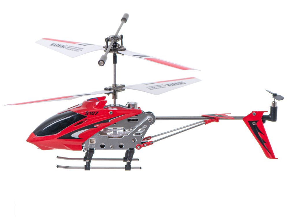 Radio-controlled RC Helicopter SYMA S107G, Red (4)