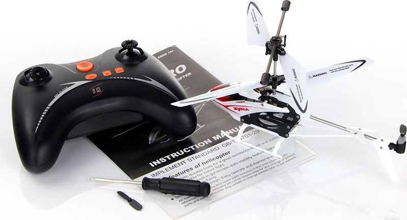 Radio-Controlled RC Helicopter Syma S5 Red (0)