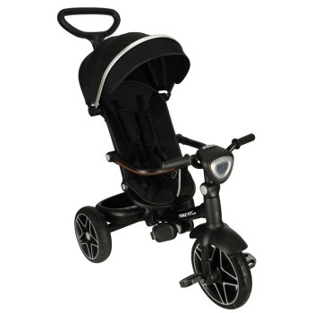 TRIKE FIX Elite Tricycle Baby Carriage, Black