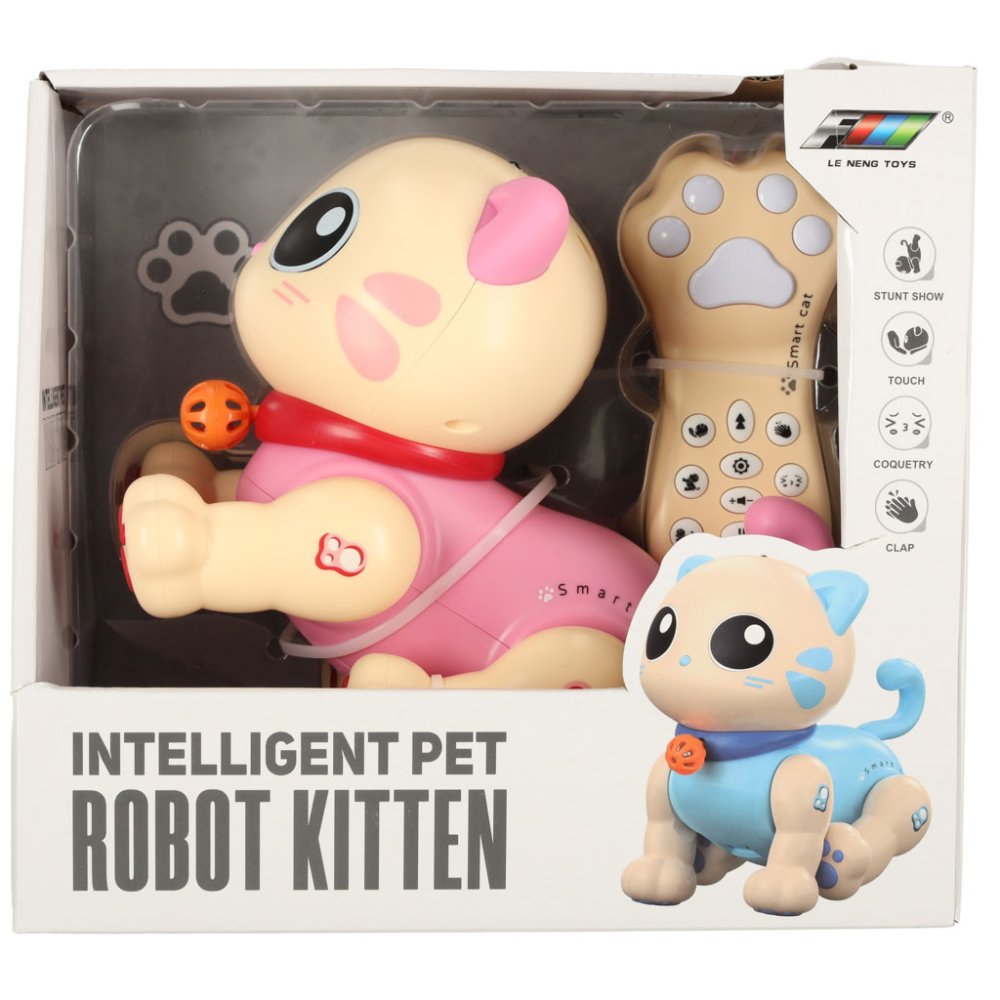 RC Interactive Cat Robot, Pink (0)