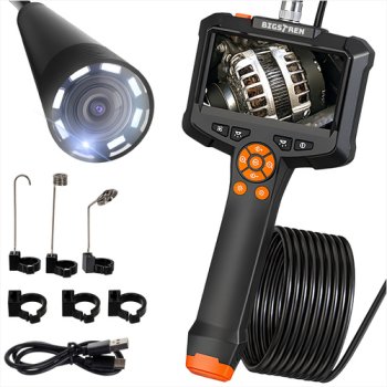 Bigstren 25520 Inspection Camera Endoscope, 5m Rigid Cable, Full HD
