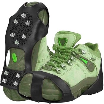 Trizand Ice Grips for Shoes XL (44-47), Anti-Slip Walking Crampons 24735