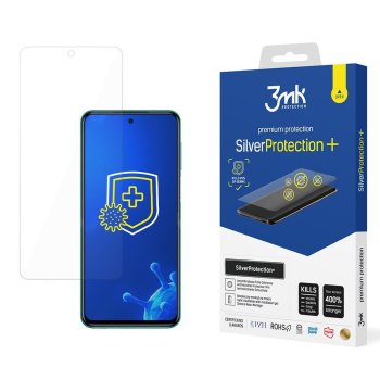 Xiaomi Redmi Note 9 Pro / 9s / Max 3MK Silver Protect+ Antibacterial Screen Protector