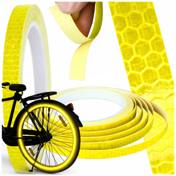 Reflective Tape 8m Self-Adhesive High Visibility Sticker for Bikes Cars Helmets