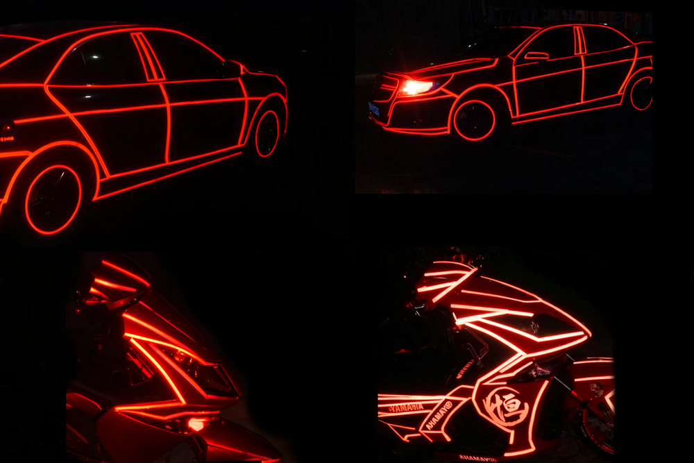 Reflective Safety Tape 8m Self-Adhesive Roll for Bikes, Cars, and Motorcycles (1)