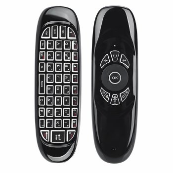 Universal Air Mouse Remote with Keyboard for Smart TV