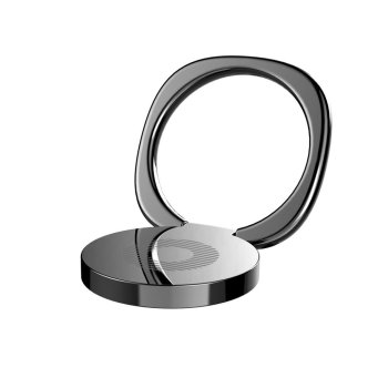 Baseus Aluminium Holder Privity Ring Bracket, Black