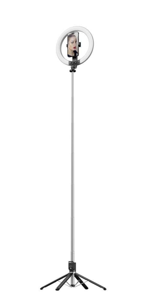 Blavec Aura LED Ring Light Lamp Set with Stand 2.3m and Phone Holder for Photo Video Tiktok Vlogging (2)