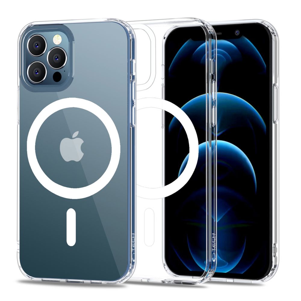 Apple iPhone 12 / 12 Pro 6.1'' Tech-Protect MagMat MagSafe Case Cover, Transparent
