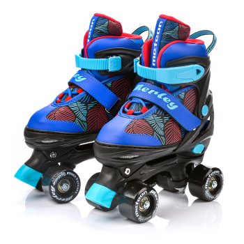 Meteor Merley Adjustable Size Roller Skates Quad Rollers - Size L, 39-42