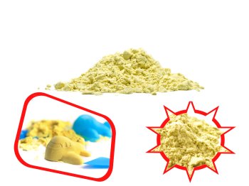 Kinetic Magic Sand 1kg, Yellow