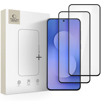 Samsung Galaxy S25 FE (SM-S731B / DS) Tech-Protect Glass Fit+ Full Tempered Glass 2x