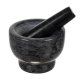 Natural Marble Mortar and Pestle
