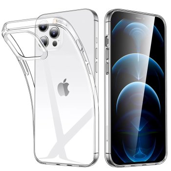 Apple iPhone 14 Pro Max 6.7'' Slim TPU Case Cover, Transparent