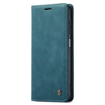 Samsung Galaxy A34 (SM-A346) CASEME Wallet Magnetic Leather Case Cover, Blue