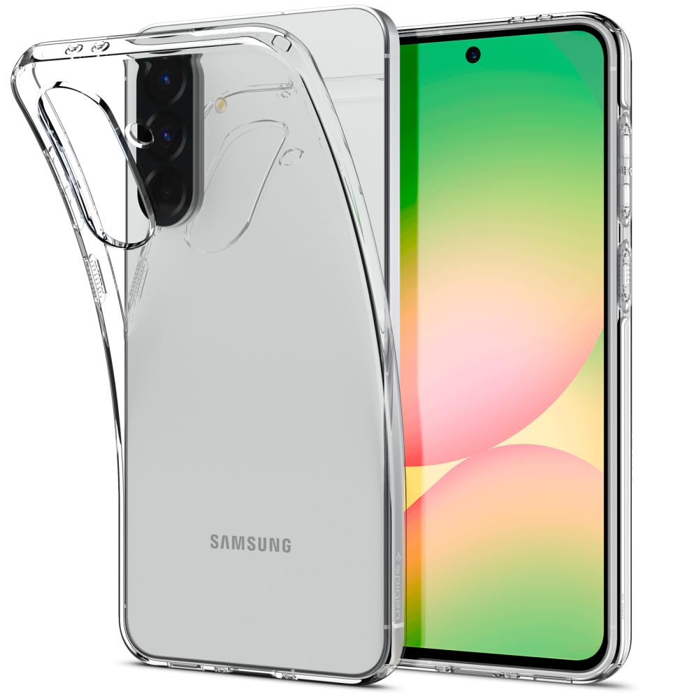 Samsung Galaxy A56 ( SM-A566B / DS ) Spigen Liquid Crystal TPU Case Cover, Transparent
