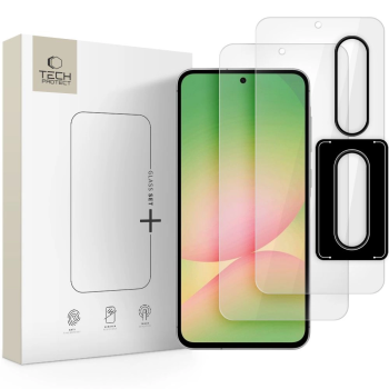 Samsung Galaxy A36 ( SM-A366E / DS ) / Galaxy A56 ( SM-A566B / DS ) Tech-Protect Supreme Set Tempered Glass 2x + Camera...