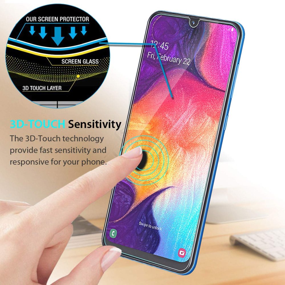 Samsung Galaxy A50 SM-A505F / A30 A305F 2019 Tempered Glass Screen Protector (5)