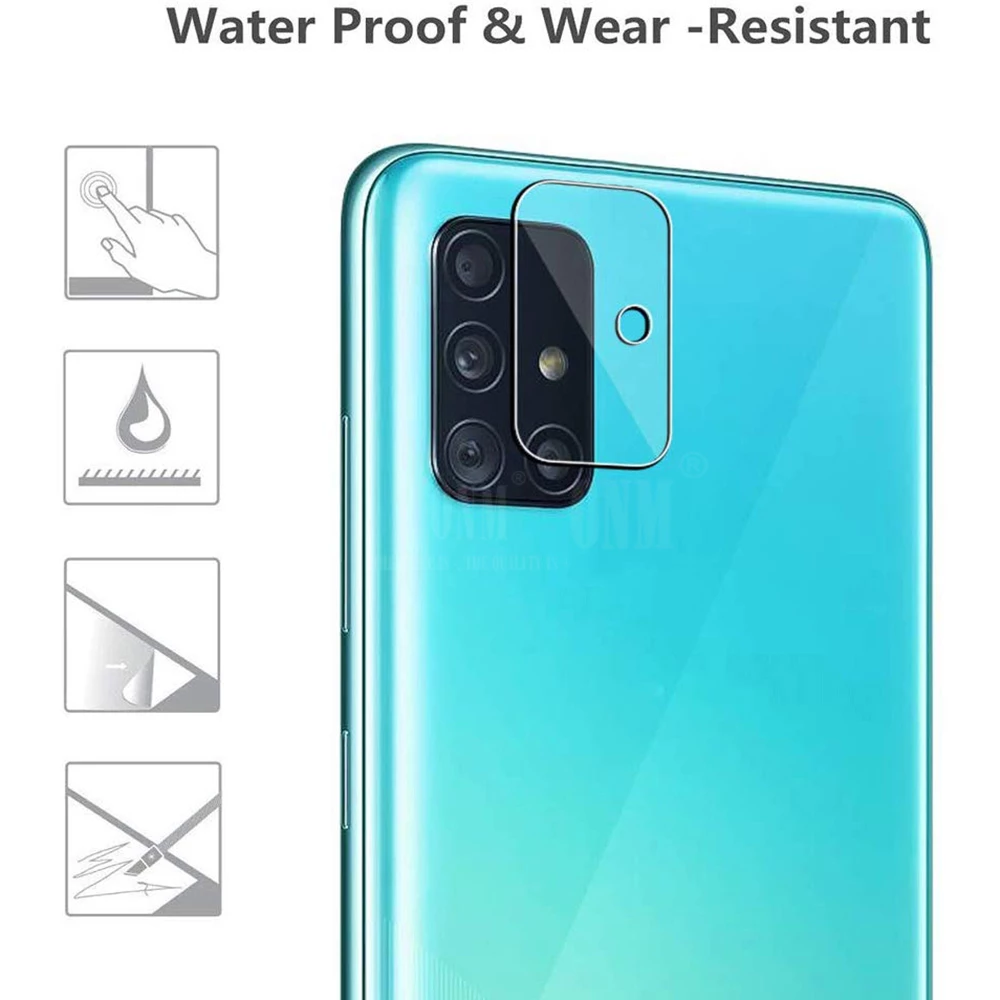 Samsung Galaxy A51 (SM-A515F) Back Camera Lens Tempered Glass Protector