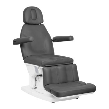 Pedicure Chair Cosmetic Bed Massage Couch KATE GRAY, Gray