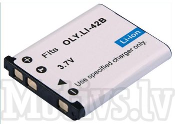 Battery Olympus Li-40B / Li-42B, Nikon EN-EL10, NP-45 D-Li63 NP-80 Klic-7006, 740mAh