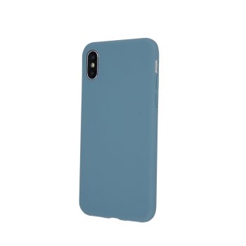 Samsung Galaxy S20+ Plus (SM-G985F/DS) Matt Silicone Color Case Cover, Gray Blue
