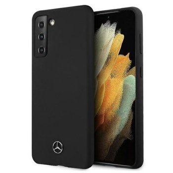Mercedes MEHCS21SSILBK S21 G991 black hardcase Silicone Line