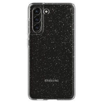 Samsung Galaxy S21 FE 5G (SM-G990B/DS) Spigen Liquid Glitter Crystal TPU Case Cover, Transparent