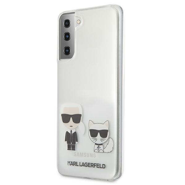 Karl Lagerfeld Samsung Galaxy S21+ Case Karl & Choupette, Transparent (0)