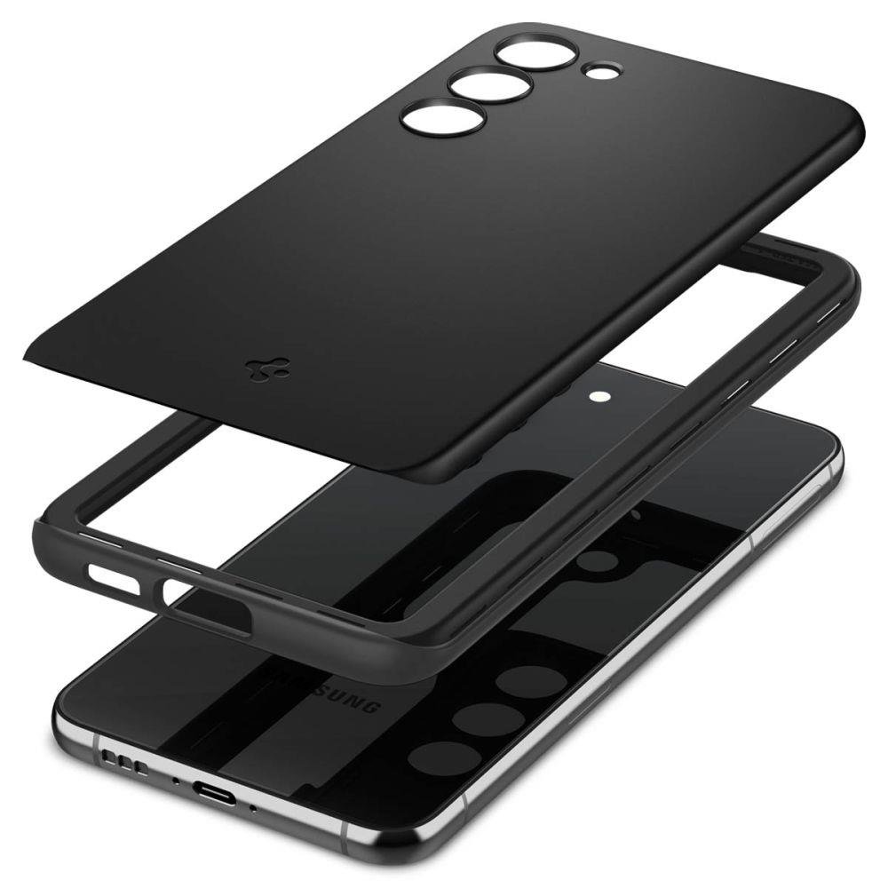 Samsung Galaxy S23 (SM-S911) Spigen Thin Fit Case Cover, Black (0)