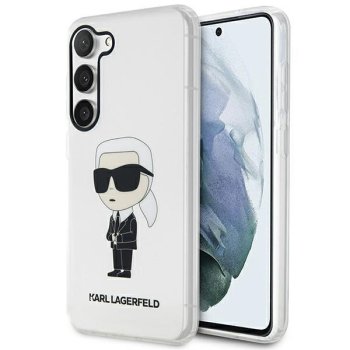 Karl Lagerfeld Transparent Case for Samsung Galaxy S23 KLHCS23SHNIKTCT