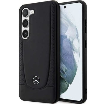 Mercedes Samsung Galaxy S23 Case Leather Urban Black