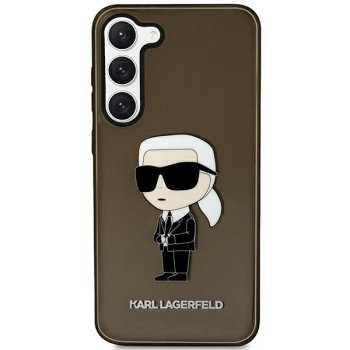Karl Lagerfeld Samsung Galaxy S23 Case Ikonik Karl Black