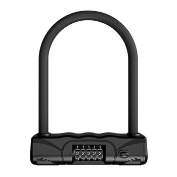 U-Type Bicycle Lock Clasp with 5-Digit Code