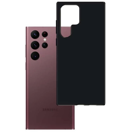 Samsung Galaxy S23 Ultra (SM-S918) 3MK Matt Case Cover, Black