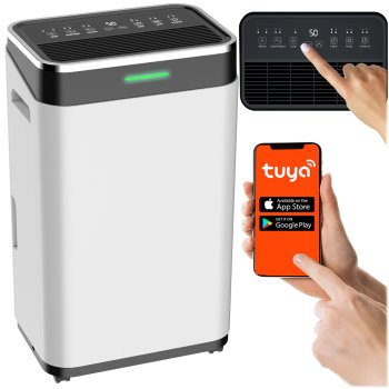 Berdsen BD-533 Smart Dehumidifier 25L/24h with WiFi and Continuous Drain, white