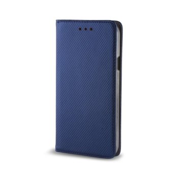 Samsung Galaxy S24 Ultra (SM-S928) Smart Magnetic Case Cover Stand, Blue