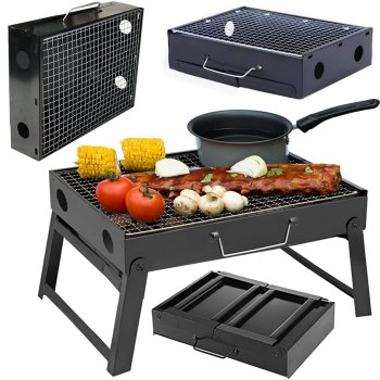 Portable Folding Charcoal Mini Grill