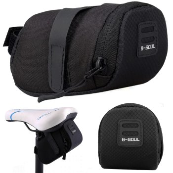Under-Saddle Waterproof Bicycle Bag Pouch