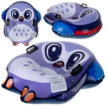 Winter Inflatable Sledge Vatrushka Snow Tube, Penguin
