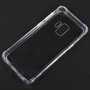 Samsung Galaxy S9 (G960F/DS) Anti-slip 4 Corners Shockproof Cover Case, Transparent