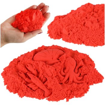 Kinetic Magic Sand 1kg, Red