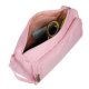 Double Extendable Pencil Case Maaleo 24519, Pink