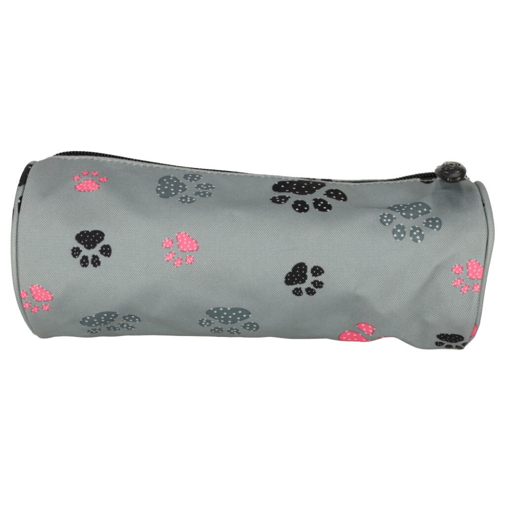 BAMBINO pencil case tuba paws grey (1)
