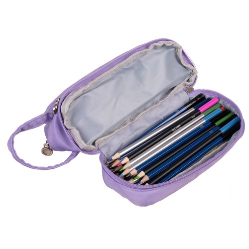 Maaleo 24518 Four-compartment Extendable Pencil Case, Purple (8)
